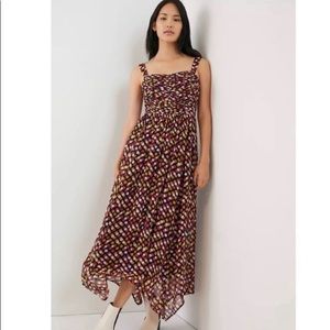 Anthropology Mave Frannie Sweetheat Maxi Dress